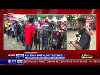 Mudik Bersama Telkomsel Berangkat dari Senayan