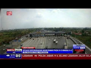 Video herunterladen: H-6 Lebaran, Arus Mudik Tol Cikarang Utama Masih Normal