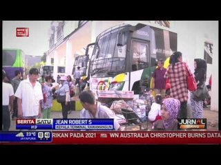 Persiapan Mudik di Terminal Rawamangun