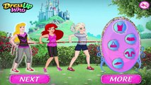 Disney Priness Frozen Elsa Ariel and Aurora vs Maleficent Cruella De Vil and Ursula Dress Up War