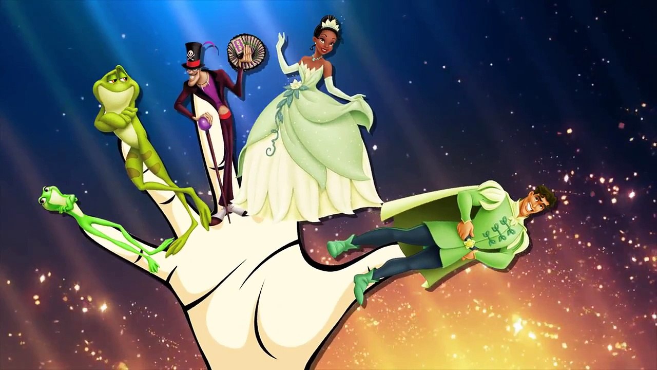 Finger Family Children Nursery Rhymes The Princess And The Frog Cartoon | Finger Family Rhymes