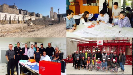 Ateliers Jourdan-Corentin-Issoire, le phasage du chantier