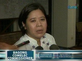 Saksi: Grace Padaca, itinalagang bagong Comelec commissioner