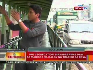 BT: Bus segregation sa EDSA, ipapatupad na sa Disyembre