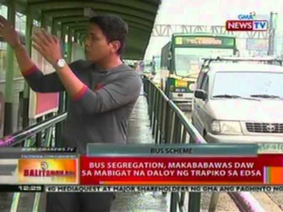 BT: Bus segregation sa EDSA, ipapatupad na sa Disyembre