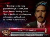 Probisyong libel sa Anti-Cybercrime Law, ipinalagay ni Sotto para sa mga biktima ng cyberbullying