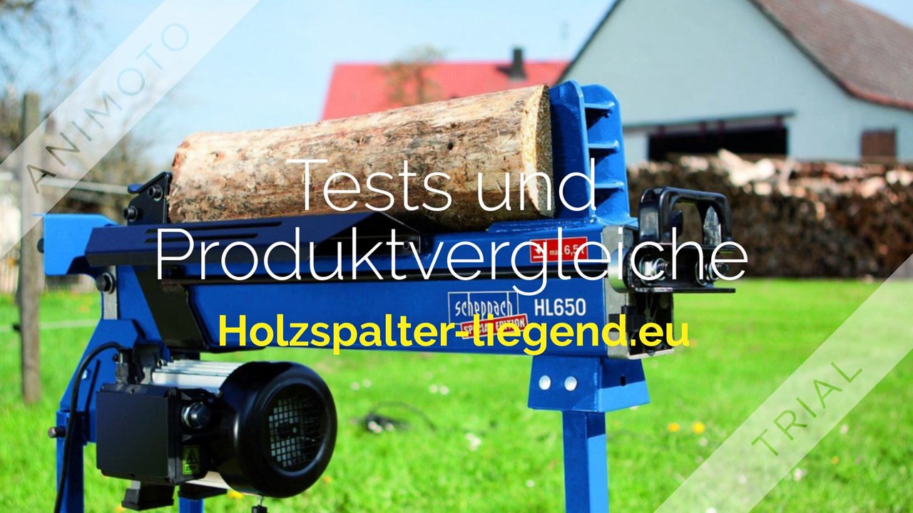 Holzspalter liegend - Tests - Erfahrungen