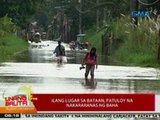 UB: Ilang lugar sa Bataan, patuloy na nakararanas ng baha