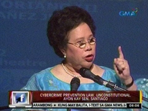 24 Oras: Sen. Santiago, nagbitaw ng pickup lines tungkol sa Cybercrime Prevention Law
