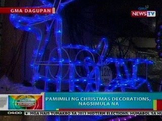 BP: Iba't ibang Christmas decors, inihahanda na