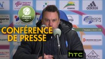 Conférence de presse FBBP 01 - Stade de Reims (1-0) : Hervé DELLA MAGGIORE (BBP) - Michel DER ZAKARIAN (REIMS) - 2016/2017