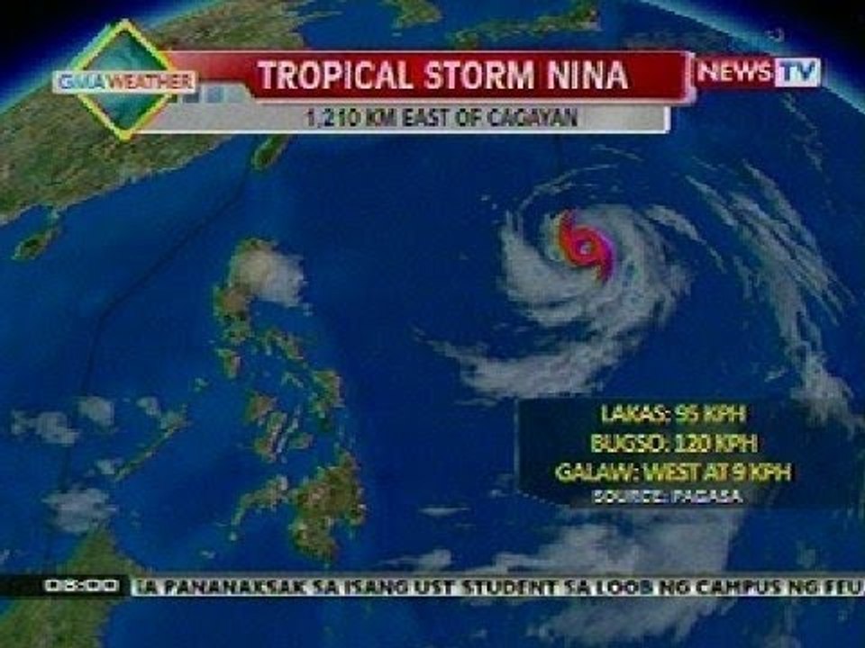 QRT: Weather update as of 6:00 p.m. (Oct 8, 2012)