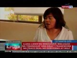 Ilang lider ng Mindanao, malugod na tinanggap ang draft framework ng peace deal ng gobyerno at MILF