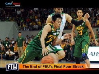 FTW: The End of FEUs Final Four Streak