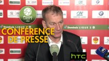 Conférence de presse US Orléans - Stade Brestois 29 (0-1) : Didier OLLE-NICOLLE (USO) - Jean-Marc FURLAN (BREST) - 2016/2017