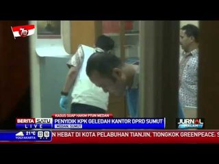 Penyidik KPK Geledah Sekretariat DPRD Sumut