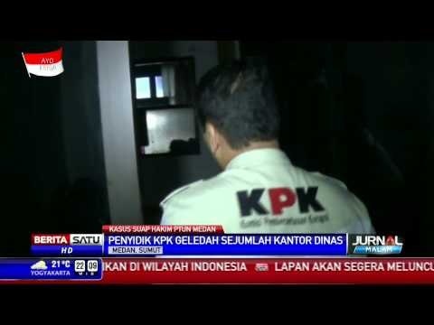 Sejumlah Kantor Dinas di Medan Digeledah Penyidik KPK