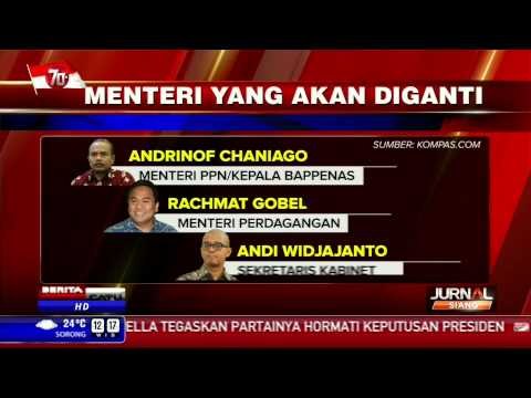 Lima Nama Menteri Kabinet Kerja yang Kabarnya Diganti