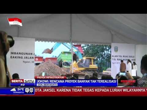 Jokowi Akan Terus Pantau Proyek Infrastruktur