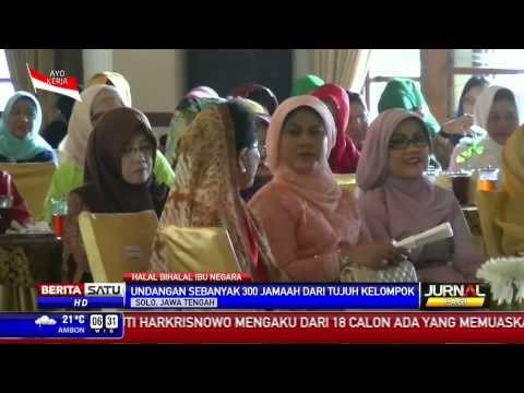 Ibu Negara Menggelar Halal Bihalal di Kota Solo