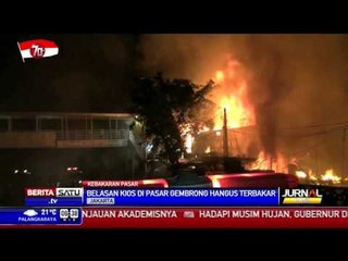 Download Video: Petasan Meledak, Belasan Kios di Pasar Gembrong Terbakar