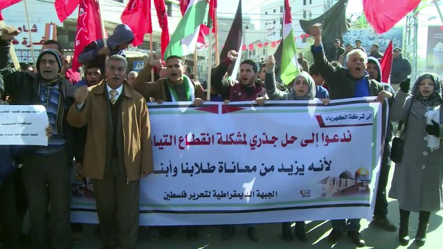 ازمة الكهرباء في غزة تفاقم معاناة المواطنيين