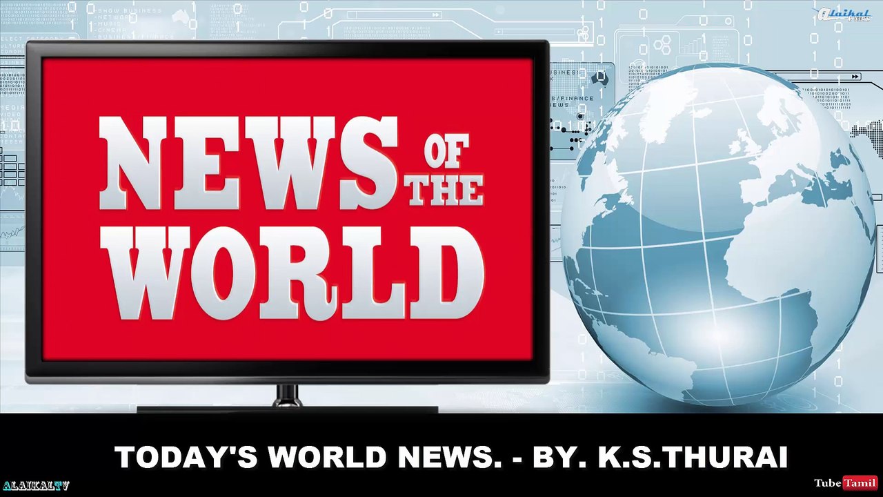 Today's World News. 13.01.17 - By. K.S.Thurai