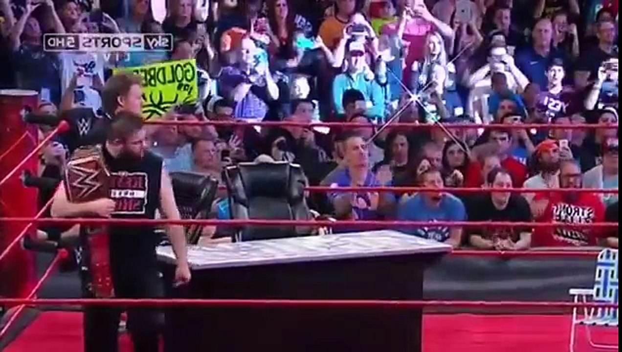 Goldberg Returns,Roman Reigns & Kevin Owens - WWE Raw 2 January 2017 WWE Monday Night Raw 1-2-2017