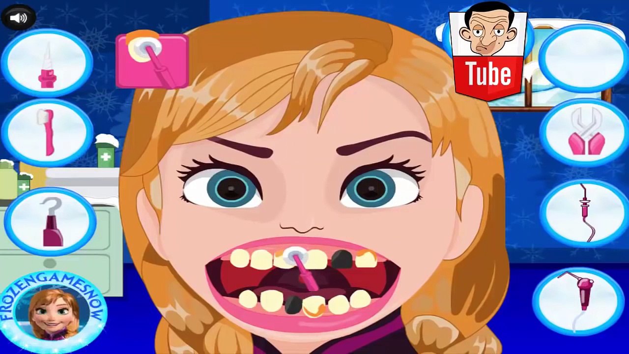 ᴴᴰ ღ Minion, Princess Anna & Princess Elsa Tooth Doctor Games Compilation ღ Baby Games (ST)