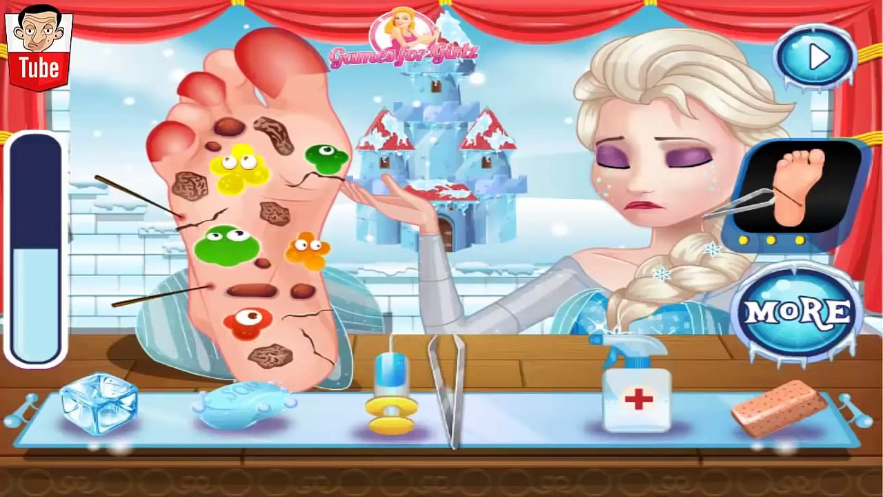 ᴴᴰ ღ Minion, Princess Anna & Princess Elsa Foot Doctor Games Compilation ღ Baby Games (ST)