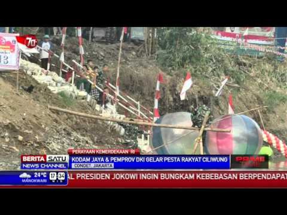 Kodam Jaya dan Pemprov DKI Gelar Pesta Rakyat Ciliwung