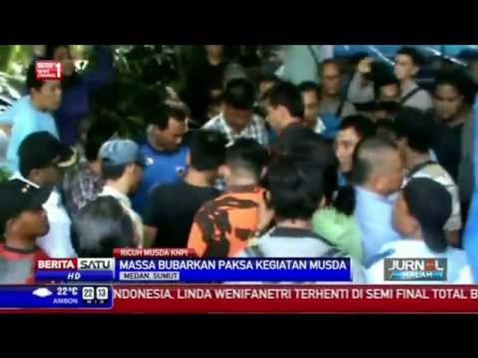 Musda KNPI Sumut Ricuh