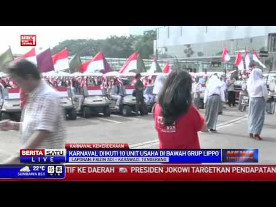 Lippo Karawaci Gelar Karnaval Kemerdekaan