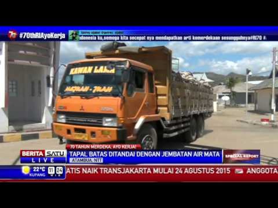 Keberadaan Tapal Batas Tak Melenyapkan Hubungan Keluarga