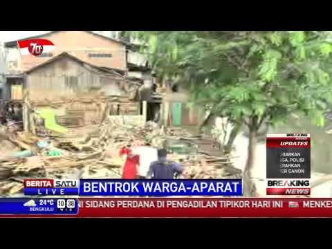 Bentrok Warga dan Aparat di Kampung Pulo Mereda