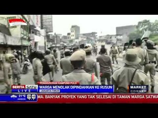 Breaking News: Pembongkaran Bangunan di Kampung Pulo Berujung Rusuh