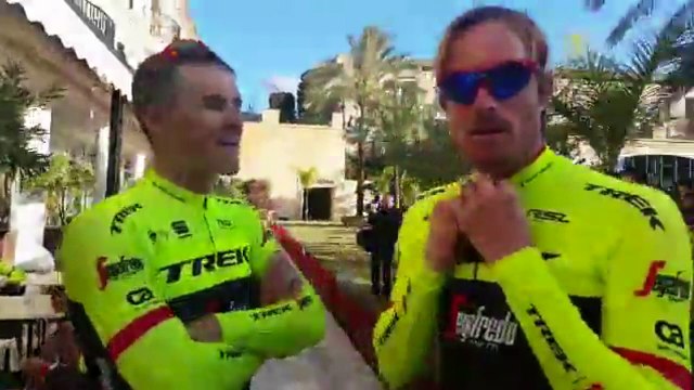 Cyclisme - Les nouvelles couleurs et le nouveau maillot de l'équipe Trek-Segafredo d'Alberto Contador