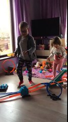 Awesome Hotwheels Track Builder System