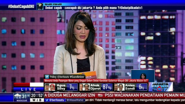 Segmen 3: Program 100 Hari Cagub-Cawagub DKI #1
