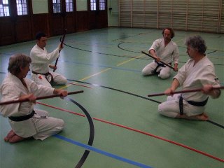 Canoé/karaté : même travail des coudes du corps et du hara