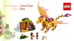 Lego Elves - Fire Dragons Lava Cave / Jaskinia Smoka Ognia 41175 - TV Toys