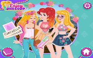 Princesses Festival Fashion - Rapunzel, Ariel and Aurora - Dress Up Game For Girls