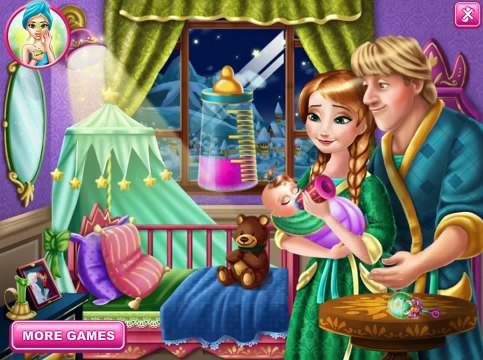 Mom and Dad are nursing the baby! Games for children! Developing cartoon for girls! Childrens ca