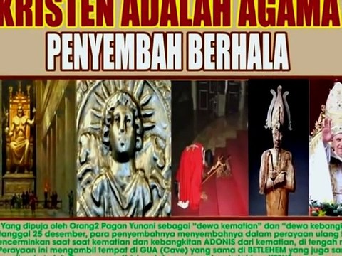 [25] FAKTA ! Ternyata DALAM INJIL YESUS TIDAK LAHIR TGL 25 DESEMBER ! Salah Sembah Tuhan Deh...