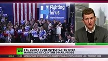 Investigating Investigators  DOJ to probe FBI’s handling of Clinton email inquiry