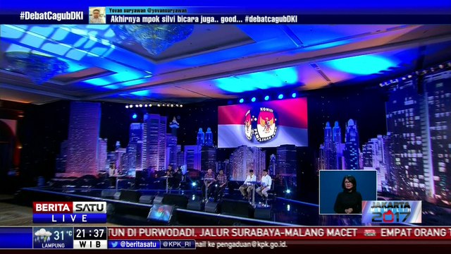 Segmen 5: Program 100 Hari Cagub-Cawagub DKI #1