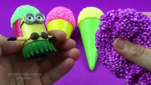 Foam Clay Ice Cream Surprise Toys Tom and Jerry Minions