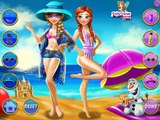 Elsa And Anna Summer Break - Disney princess Frozen - Best Baby Games For Girls
