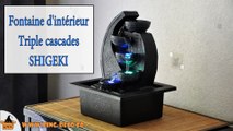 Fontaine d'intérieur en cascade Shigeki (WWW.PING-DECO.FR)