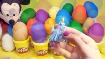 Play Doh Eggs Mickey Mouse Marvel Heroes Cars 2 Dora The Explorer Surprise Eggs